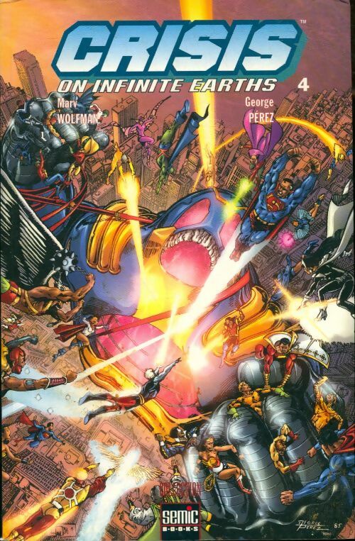Livrenpoche : Crisis on infinite earths n°4 - Collectif - Livre