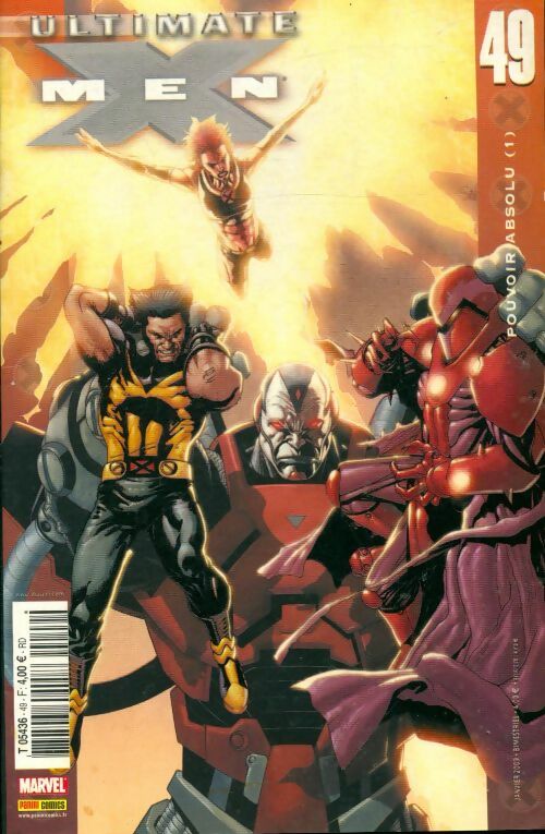 Livrenpoche : Ultimate X-Men n°49 : Pouvoir absolu (1) - Collectif - Livre