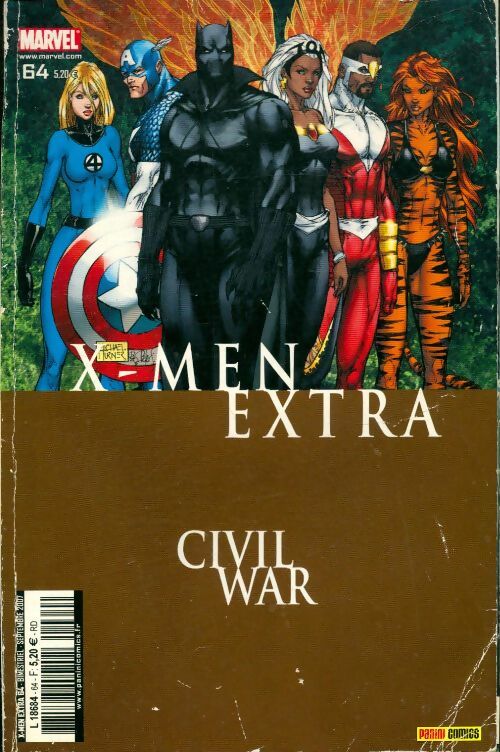 Livrenpoche : X-Men extra n°64 : Crimes de guerre - Collectif - Livre