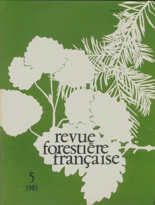Livrenpoche : Revue forestière française 1981 n°5 - Collectif - Livre