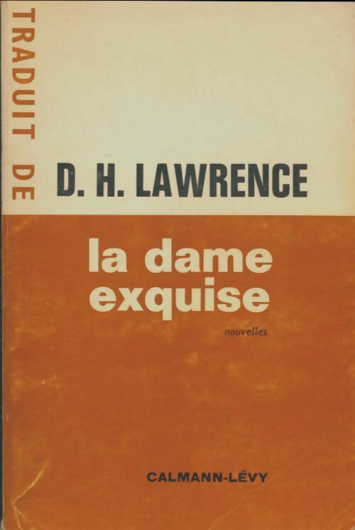 Livrenpoche : La dame exquise - David Herbert Lawrence - Livre