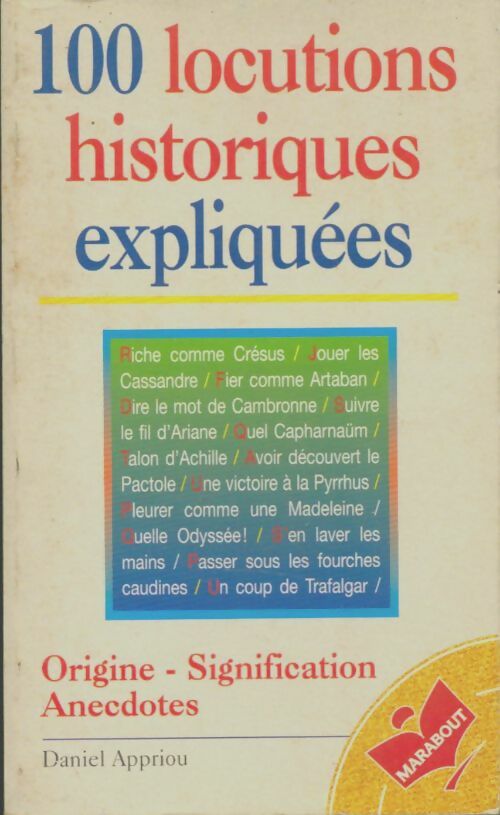 Livrenpoche : Marabout université - Daniel Appriou - Livre