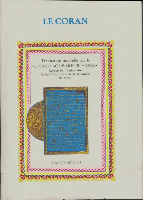 Livrenpoche : Le Coran - Cheikh Boubakeur Hamza - Livre