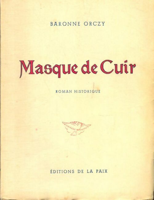 Livrenpoche : Masque de cuir - Baronne Orczy - Livre