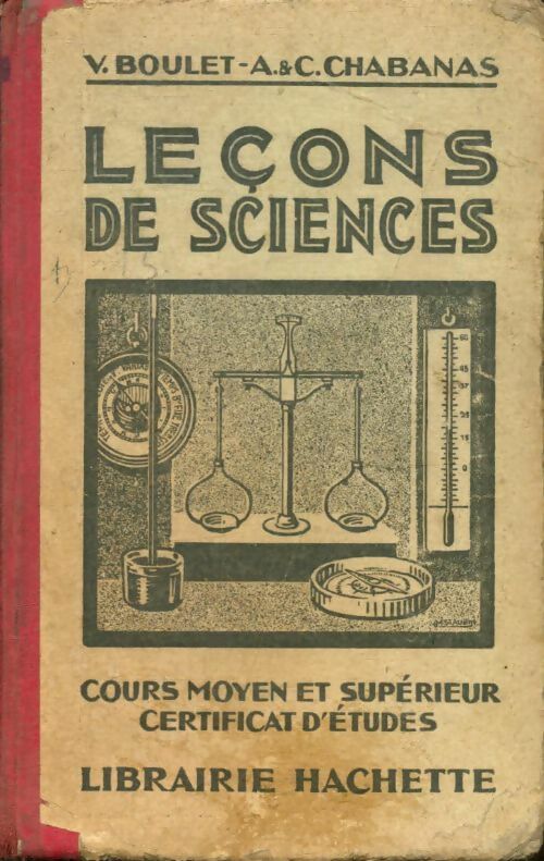 Livrenpoche : Leçons de sciences - A. & C. V.; Chabanas - Livre