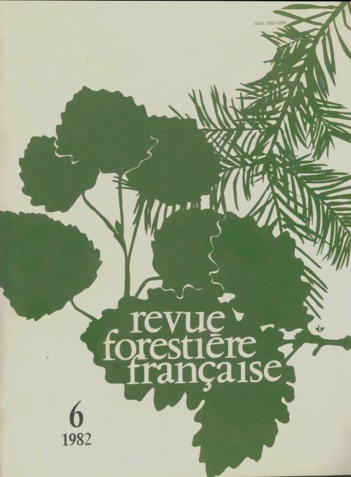 Livrenpoche : Revue forestière française 1982 n°6 - Collectif - Livre