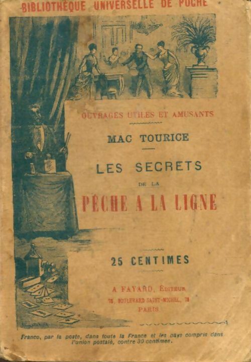Livrenpoche : Les secrets de la pêche à la ligne - Mac Tourice - Livre