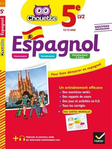 Livrenpoche : Espagnol 5e - LV2  : Cahier d'entraînement et de révision - Nathalie Gonzalez-pollet - Livre