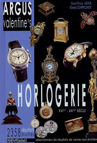 Livrenpoche : Horlogerie - Geoffroy Ader - Livre