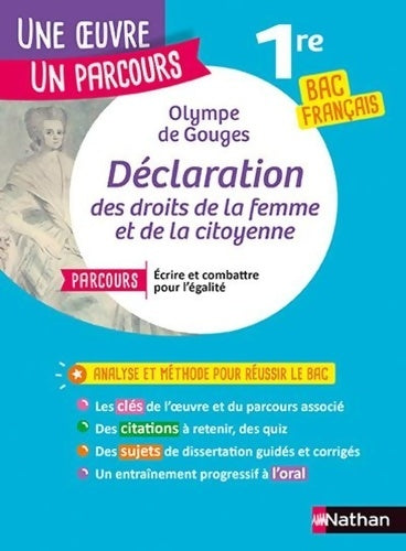 Livrenpoche : Déclaration des droits de la femme et de la citoyenne - Olympe De Gouges - Livre