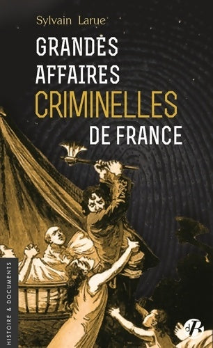 Livrenpoche : Les grandes affaires criminelles de France - Sylvain Larue - Livre