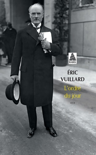 Livrenpoche : L'ordre du jour - Eric Vuillard - Livre