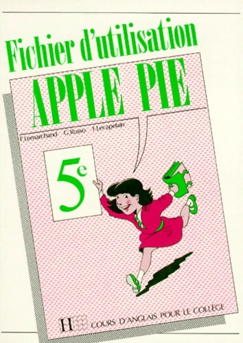 Livrenpoche : Apple pie 5e . Fichier d'utilisation - Françoise Lemarchand - Livre