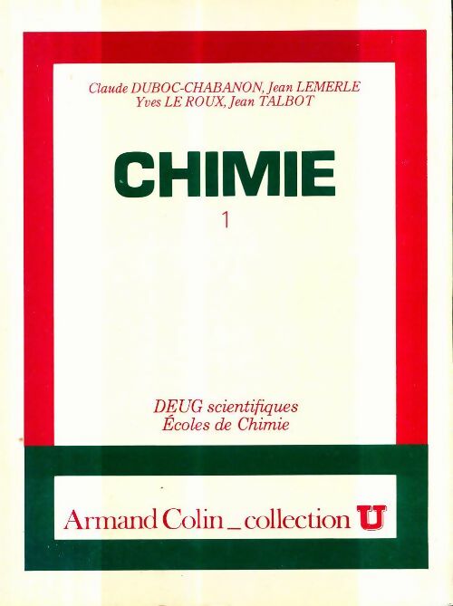 Livrenpoche : Chimie - Talbot - Livre