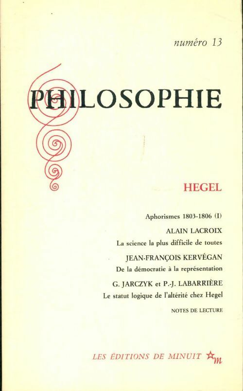 Livrenpoche : Philosophie numéro 13 - Collectif - Livre