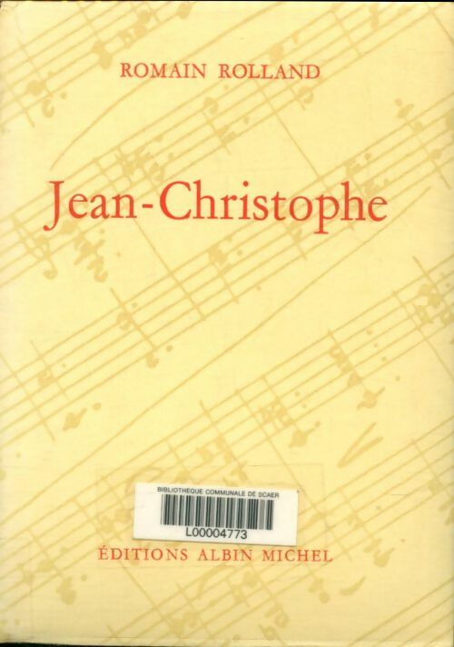 Livrenpoche : Jean-Christophe - Romain Rolland - Livre