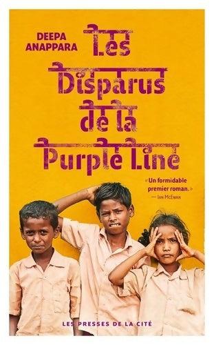 Livrenpoche : Les Disparus de la Purple Line - Deepa Anappara - Livre