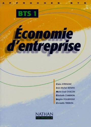 Livrenpoche : économie d'entreprise BTS 1 élève 2000 - Ayrinhac - Livre
