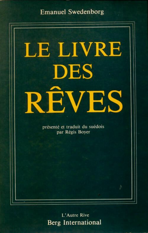 Livrenpoche : Le livre des rêves : Journal des années 1743-1744 - Emanuel Swedenborg - Livre