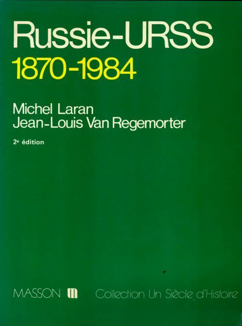 Livrenpoche : Russie-urss 1870-1984 - Laran - Livre