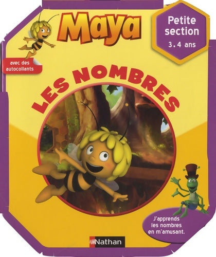 Livrenpoche : Maya l'abeille - Les nombres - 3/4 ans - Christelle Chambon - Livre