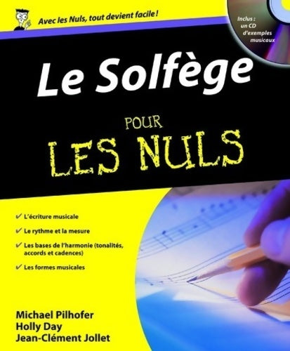 Livrenpoche : Le solfège pour les nuls (Avec CD) - Michael Pilhofer - Livre
