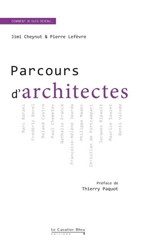 Livrenpoche : Parcours d'architectes - Pierre Lefèvre - Livre