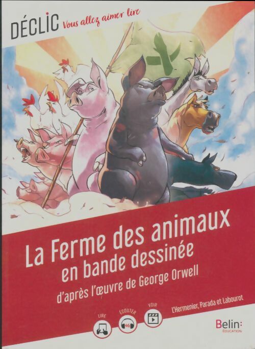 Livrenpoche : La ferm des animaux en bande dessinée - George Orwell - Livre