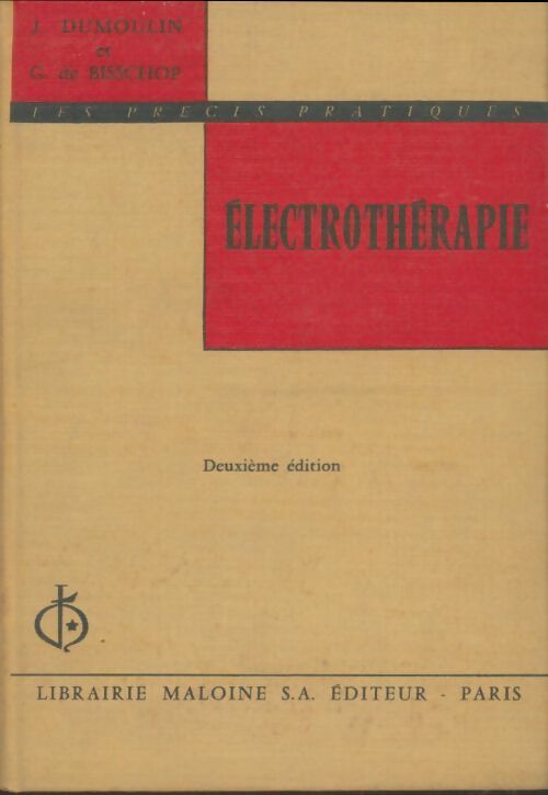 Livrenpoche : Électrothérapie - J. Dumoulin - Livre