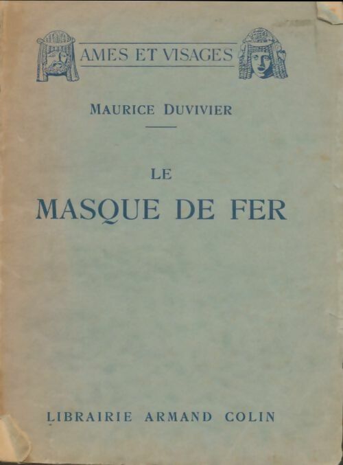 Livrenpoche : Le masque de fer - Maurice Duvivier - Livre