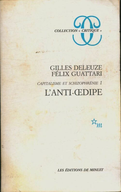 Livrenpoche : L'anti-oedipe - Gilles Deleuze, Félix Guattari - Livre