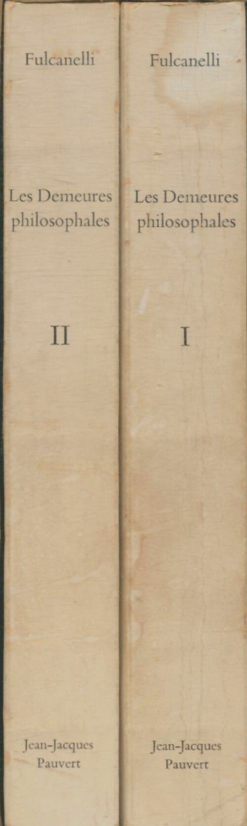 Livrenpoche : Les demeures philosophales (coffret 2 tomes) - Fulcanelli - Livre