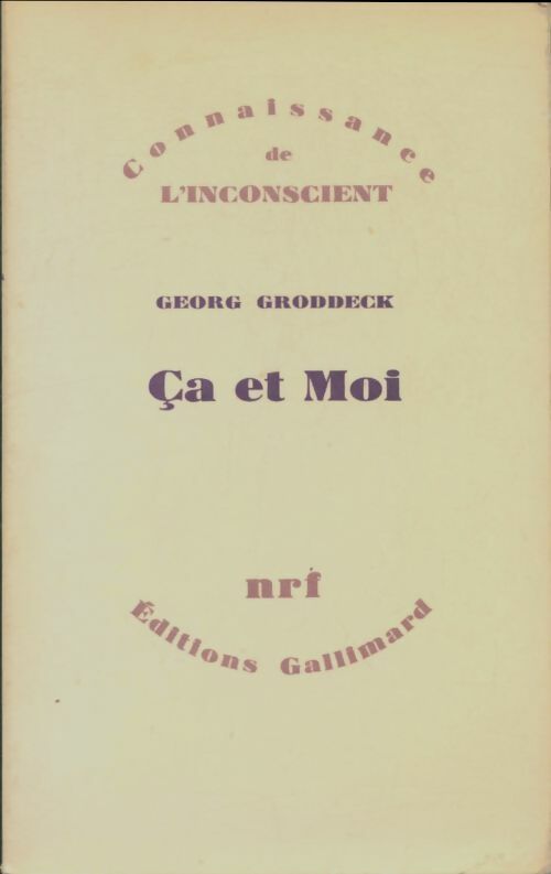 Livrenpoche : Ça et moi - Georg Groddeck - Livre