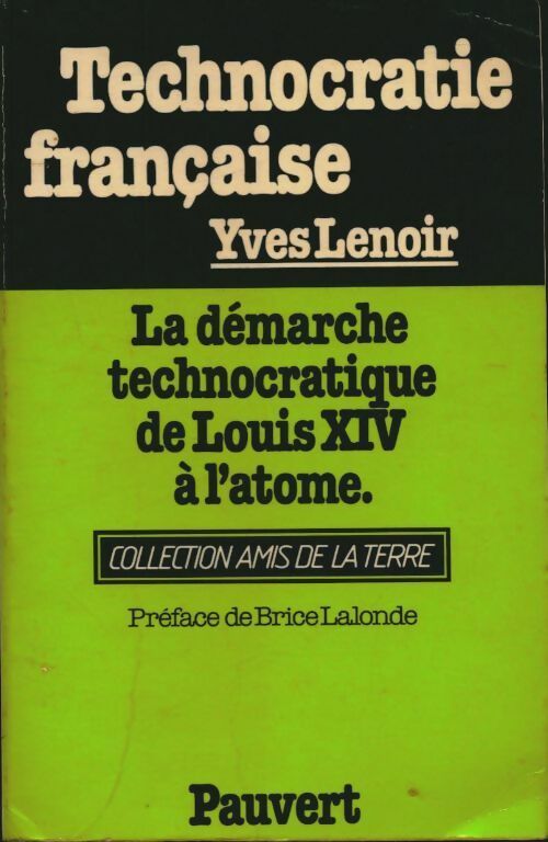 Livrenpoche : Technocratie française - Yves Lenoir - Livre