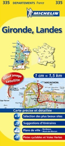 Livrenpoche : Carte DPARTEMENTS Gironde Landes - Collectif - Livre