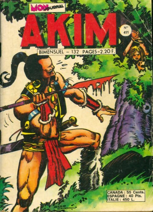 Livrenpoche : Akim n°411 - Collectif - Livre