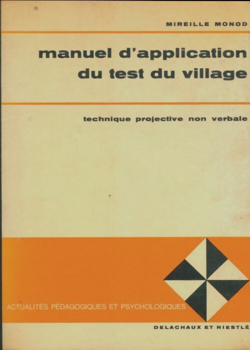 Livrenpoche : Manuel d'application du test du village - Mireille Monod - Livre