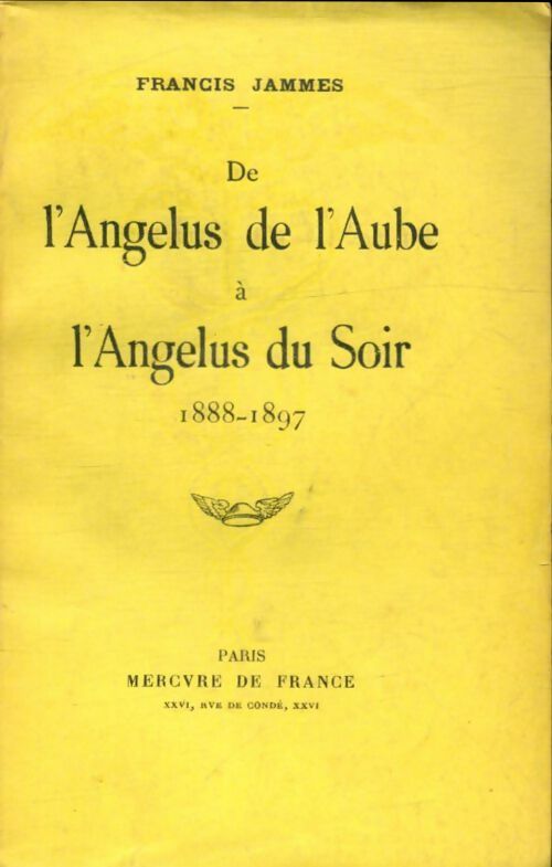 Livrenpoche : De l'angélus de l'aube à l'angélus du soir - André Jammes - Livre
