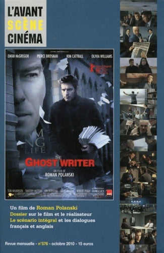 Livrenpoche : L'Avant-Scène Cinéma N°576 octobre 2010 : The Ghost Writer - Collectif - Livre
