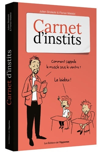 Livrenpoche : Carnet d'instits - Julien Strelezki - Livre