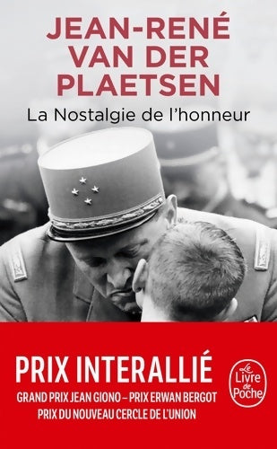 Livrenpoche : La nostalgie de l'honneur - Jean-René Van Der Plaetsen - Livre