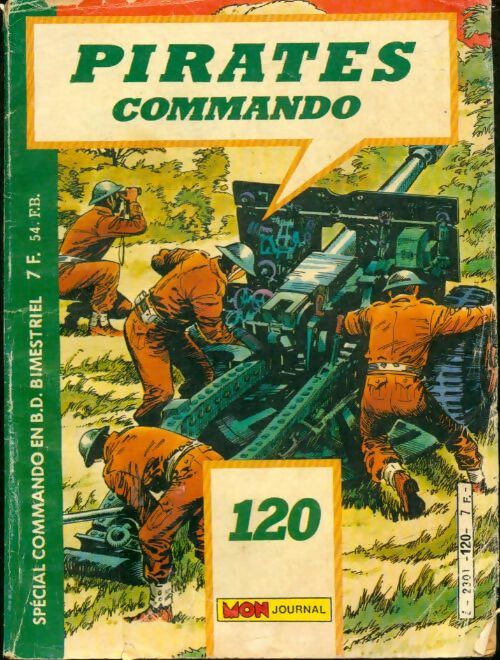 Livrenpoche : Pirates commando n°120 - Collectif - Livre