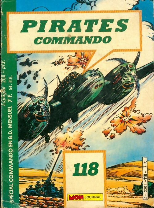 Livrenpoche : Pirates commando n°118 - Collectif - Livre