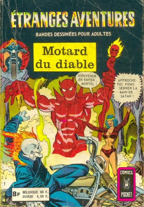 Livrenpoche : Etranges aventures - recueil n°3025 : Motard du diable / Aux mains du démon - Collectif - Livre