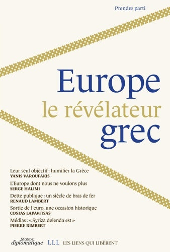 Livrenpoche : EUROPE:LE REVELATEUR GREC - Halimi Serge - Livre