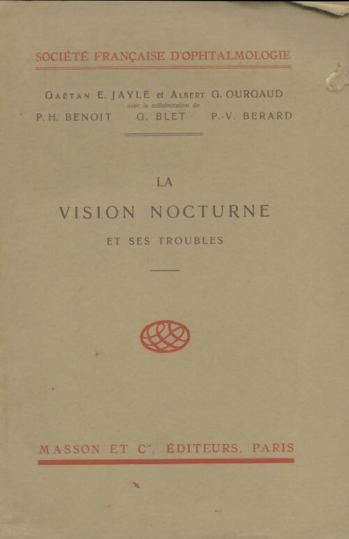 Livrenpoche : La vision noctune et ses troubles - Collectif - Livre