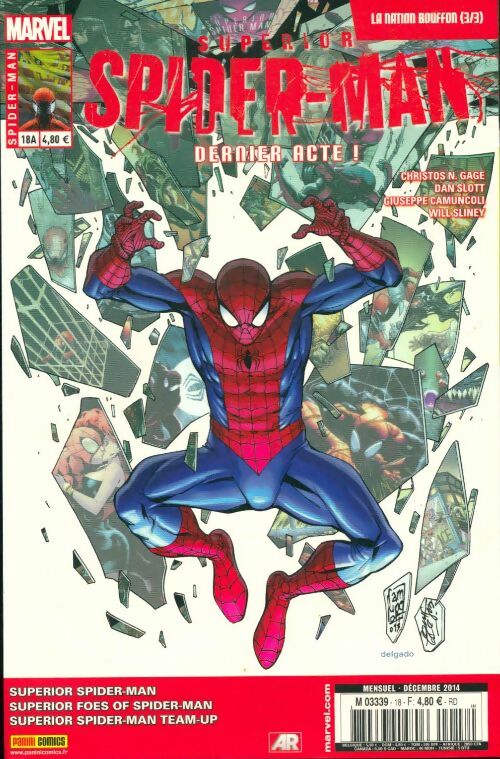 Livrenpoche : Spider-Man (Marvel Now) n°18 : La nation Bouffon (3/3) - Collectif - Livre