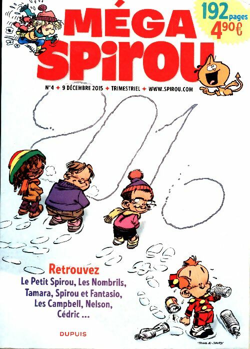 Livrenpoche : Méga Spirou n°4 - Collectif - Livre