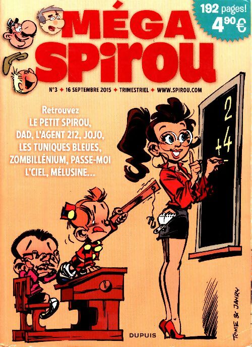 Livrenpoche : Méga Spirou n°3 - Collectif - Livre