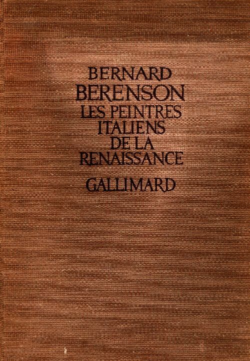 Livrenpoche : Les peintres italiens de la Renaissance - Bernard Berenson - Livre